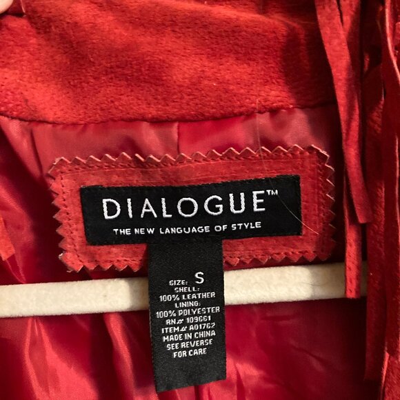 Dialogue Fringe Leather Jacket - Picture 2 of 14